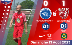 Séniors D1 - Prépa#1 - Us Guignicourt (D1) vs Es Fagnières (D1)