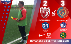 Séniors D1 - Prépa#5 - Es Fagnières (D1) vs Soissons IFC (R3)