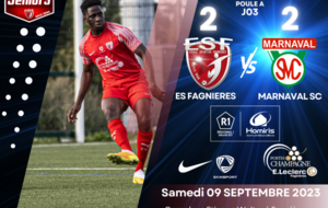SENIORS LIGUE R1 - ES FAGNIERES vs MARNAVAL SC