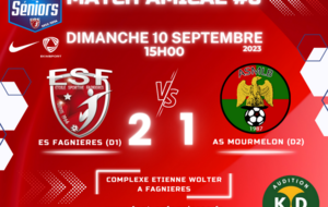 Séniors D1 - Prépa#6 - Es Fagnières (D1) vs As Mourmelon (D2)