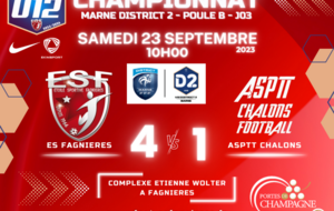 U12D2/J03 - ES FAGNIERES vs ASPTT CHALONS