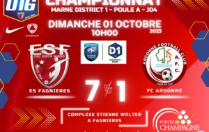 U16D1/J04 - ES FAGNIERES vs FC ARGONNES