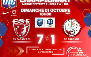 U16D1/J04 - ES FAGNIERES vs FC ARGONNES 