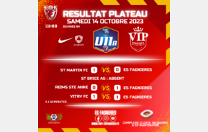 U11A MARNE EXCELLENCE - PLATEAU A SAINT MARTIN SUR LE PRE