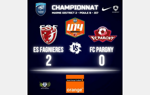 U14D2/J07 - ES FAGNIERES VS PARGNY FC