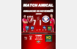 SENIORS MARNE D1 - AMICAL - ES FAGNIERES vs CHARLEVILLE AS FT