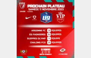 U8/U9 - PLATEAU A CHALONS