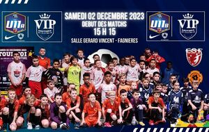 U11 A &amp; B - Tournoi Futsal - Spécial Téléthon 2023 ! 