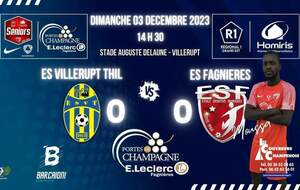 SENIORS LIGUE R1/J13 - VILLERUPT THIL ES vs ES FAGNIERES