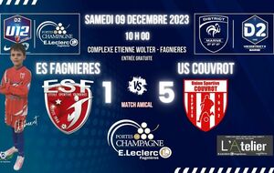 U12D2 - MATCH AMICAL vs COUVROT