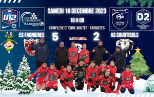 U12D2 - MATCH AMICAL vs COURTISOLS