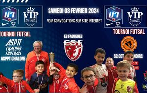 U7 - Tournois Futsal - 1 EQUIPE A CHALONS ASPTT ET 2 EQUIPE A BOUZY