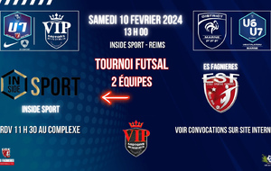 U7 - TOURNOI FUTSAL A REIMS