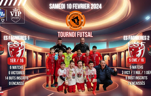 U11A - TOURNOI FUTSAL A BOUZY