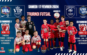 U11B HONNEUR - TOURNOI FUTSAL A STE MENEHOULD