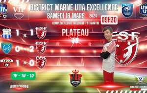 U11A EXCELLENCE - PLATEAU A ST MARTIN...