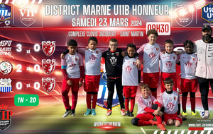 U11B HONNEUR - PLATEAU A SAINT MARTIN