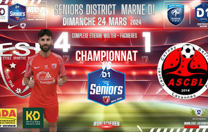 SENIORS MARNE D1/J15 - ES FAGNIERES VS AS CERNAY BERRU