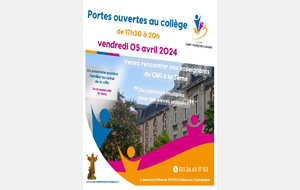 PORTES OUVERTES....COLLEGE ST ETIENNE...