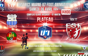 U6/U7 - PLATEAU A SAINT MARTIN SUR LE PRE