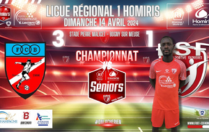 SENIORS LIGUE R1/J21 - FC BOGNY VS ES FAGNIERES