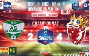 SENIORS MARNE D1/J21 - AS CHEMINON VS ES FAGNIERES 