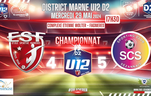 U12D2/J06 - ES FAGNIERES VS SC SEZANNE