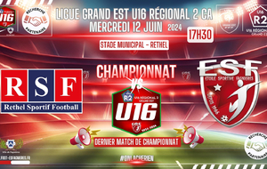 U16R2/J10 - SF RETHEL VS ES FAGNIERES