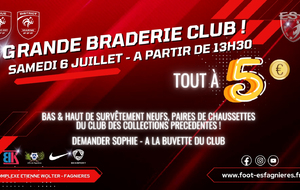 GRANDE BRADERIE ES FAGNIERES