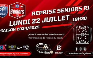 REPRISE SENIORS R1 - SAISON 2024/2025