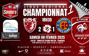 SENIORS R1 LIGUE J15/26 - ES FAGNIERES VS FC CHAUMONT