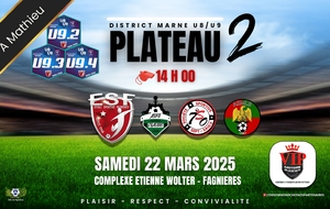 U8/U9.2.3.4 - PLATEAU A FAGNIERES - 3 EQUIPES