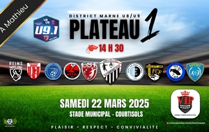 U8/U9.1 - PLATEAU A COURTISOLS - 1 EQUIPE
