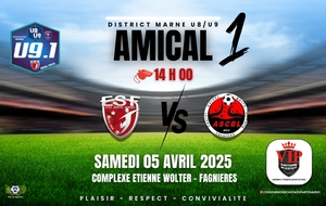U9.1 - AMICAL - ES FAGNIERES VS AS CERNAY BERRU LAV.