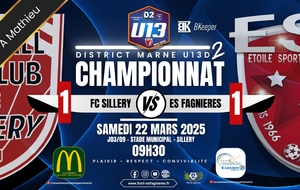 U13 MARNE D2 J03/09 - FC SILLERY VS ES FAGNIERES