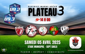 U8/U9.2.3 - PLATEAU A SEPT SAULX - 2 EQUIPES