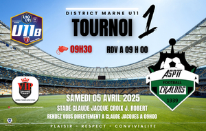 U11B HONNEUR - TOURNOI A CHALONS