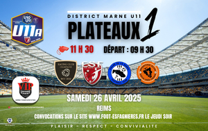 U11 EXCELLENCE - PLATEAU A REIMS