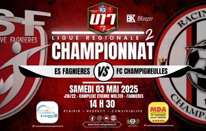U17R2 J18/22 - ES FAGNIERES VS RC CHAMPIGNEULLES