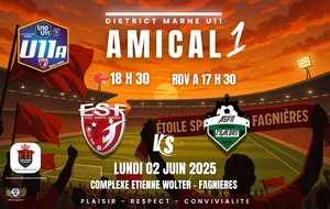 U11A EXCELLENCE - AMICAL - ES FAGNIERES VS ASPTT CHALONS