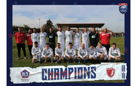 CHAMPIONS DE LIGUE GRAND EST R3 2021/2022 !!!!
