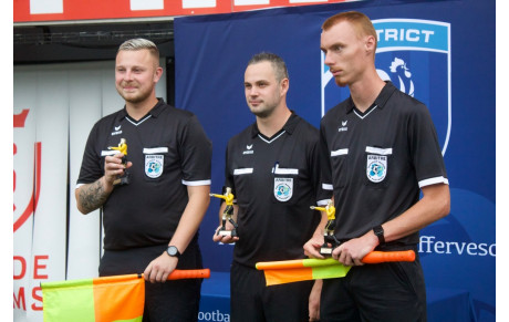 Jordan, Arbitre de la Finale U18 Loxam à Delaune....