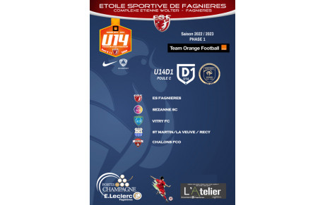 U14D1 : Le Groupe &amp; 1er match Officiel !