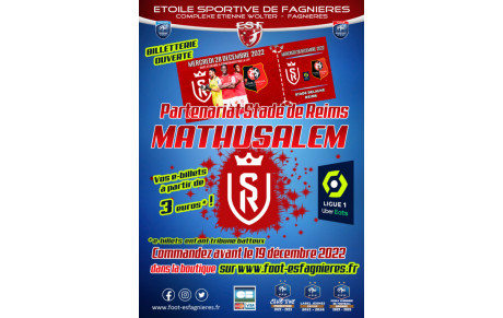 Commandez vos e-billets avant le 19 décembre....