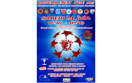 Tournoi de Fagnières U6 à U9.... ⚠️COMPLET⚠️
