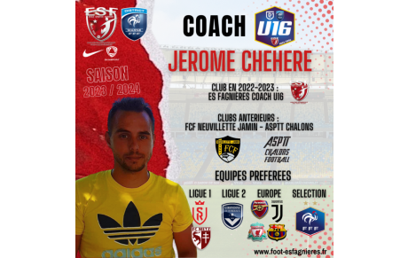 Présentation Coach U16...