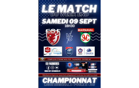 SENIORS LIGUE R1 - Le Match du Prochain Week End...