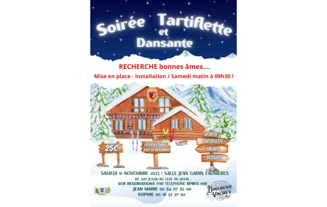 Mise en place de Salle pour Soirée Dansante....