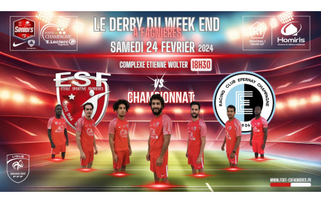 SENIORS LIGUE R1 - LE DERBY DU WEEK END !