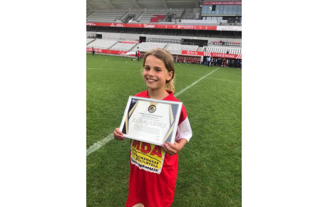 L'ES FAGNIERES VAINQUEUR DU DEFI SUPPORTERS TOUS A DELAUNE...